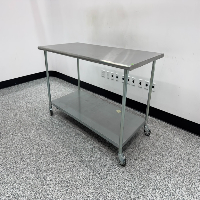 6' Portable Stainless Steel Table image 1